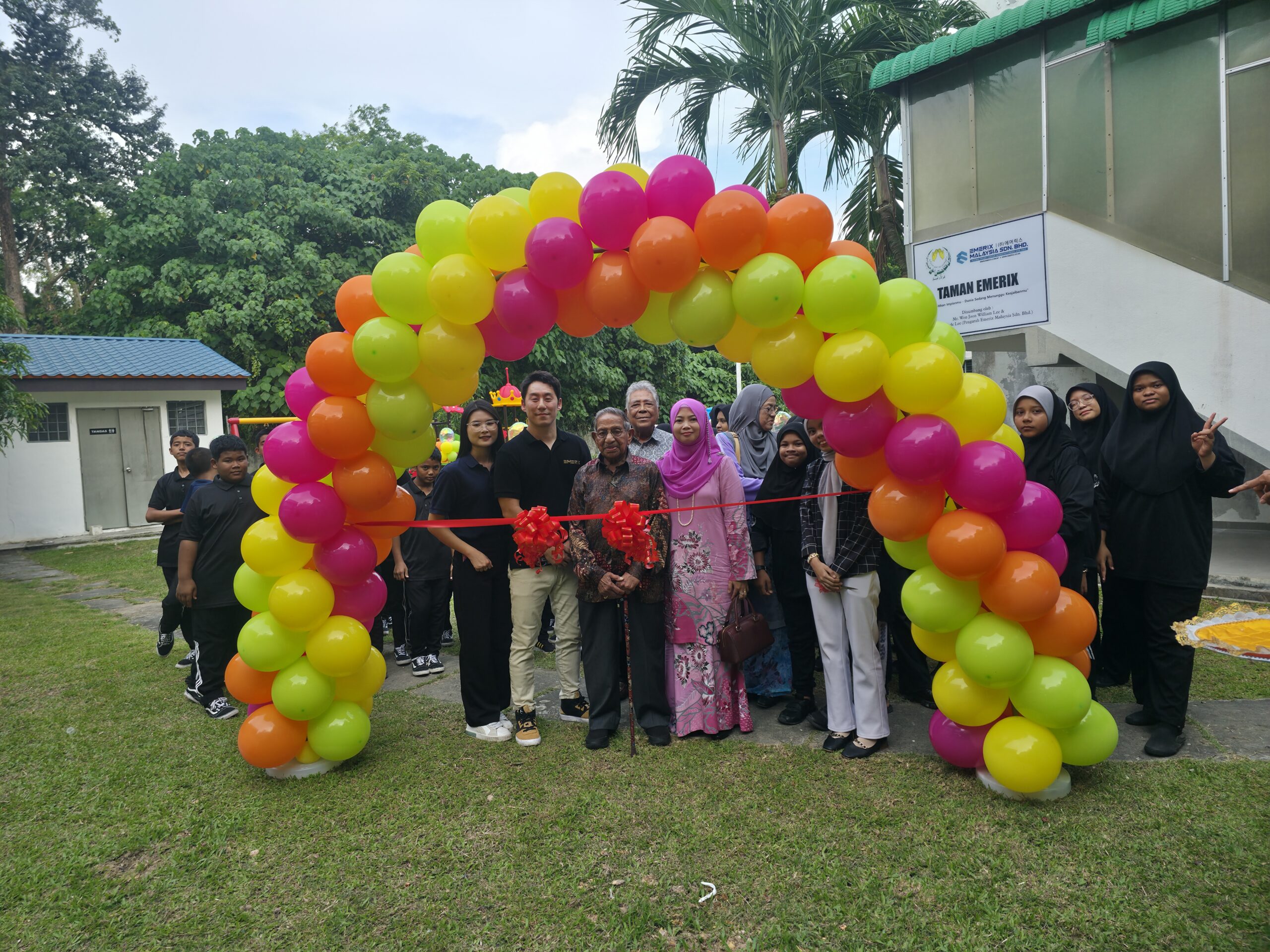 Emerix Malaysia Renews Hope for Orphans with Playground Rebuild and Support Pledge